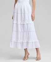 And Now This Petite Lace Eyelet Maxi Skirt, Exclusively at Macy's