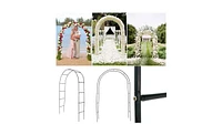 Elegant Garden Arch Trellis for Climbing Plants and Outdoor Decor