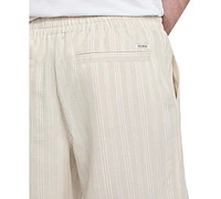 Guess Men's Regular-Fit Fletcher Linen Drawstring Shorts