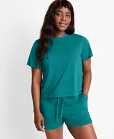 State of Day Women's Relaxed-Fit Short-Sleeve Tee Xs-3X, Exclusively at Macy's