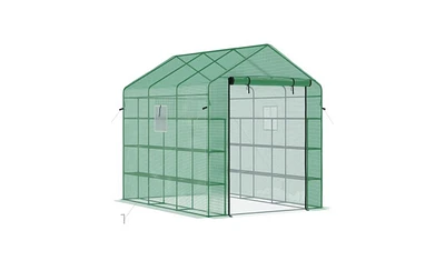 Garden Greenhouse – Sturdy Outdoor Shelter for Thriving Plants and Vegetables