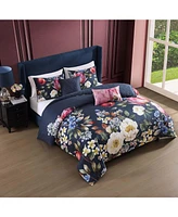 Bebejan Renaissance Bedding 100% Cotton Sateen 5 Piece King Size Reversible Comforter Set