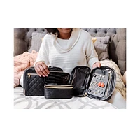Ms. Jetsetter Travel Trio (3 Pieces) with Jewelry Case, Makeup and Toiletry Bag | Accessories