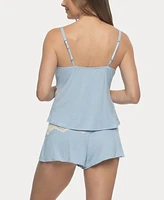 Jezebel Women's Myrna Modal Lace Cami Shorts Set