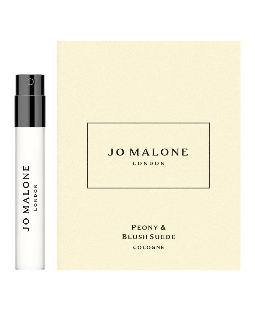 Free Peony Blush & Suede Sample with any Jo Malone London purchase