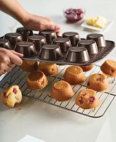 Circulon Symmetry Nonstick Chocolate Brown 12-Cup Muffin Pan