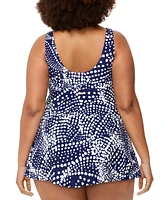 Raisins Curve Trendy Plus Lucia Swim Dress