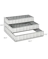 Garden Bed for Raised Planting and Efficient Outdoor Gardening