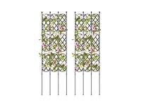 3-Pack Outdoor Plant Support Frame for Raised Garden Bed