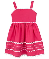 Rare Editions Toddler and Little Girls Ric-Rac Dress
