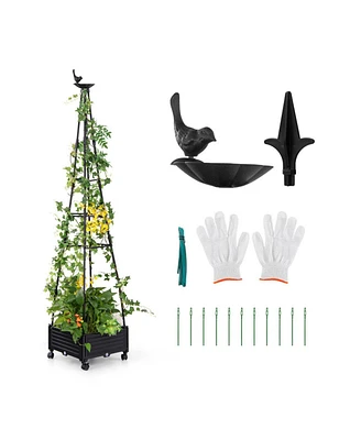 Spacious Garden Bed for Healthy Plant Growth and Organized Outdoor Gardening