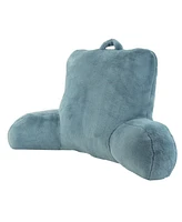 Arlee Home Fashions Sutton Place Faux Rabbit Fur Backrest Pillow 33" x 18"
