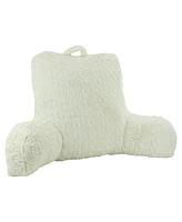Arlee Home Fashions Sutton Place Foster Faux-Fur Backrest Pillow, 33" x 18"