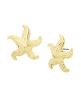 Robert Lee Morris Soho Gold Starfish Stud Earrings