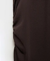 Mango Women's Long Fitted Dress