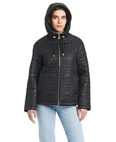 kate spade new york Women's Signature Zip-Front Water-Resistant Quilted Jacket