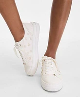 On 34th Womens Pompelmo T Shirt Bubble Hem Mini Skirt Carriee Flower Sneakers Hoop Earrings Exclusively At Macys