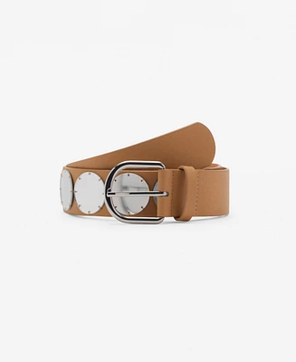 Mango Women's Combined Mirror Belt