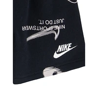 Nike Toddler Club Brand Energy T-Shirt & Shorts, 2 Piece Set