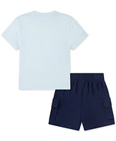 Nike Toddler Boys Pocket T-Shirt & French Terry Shorts, 2 Piece Set