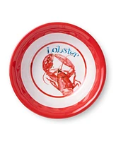 Certified International Beach House Lobster Melamine 6-Pc. All-Purpose Bowls, Service For 6