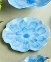 Certified International Wildflower 3-d Floral 4-Pc. Dinner Plates, Service For 4
