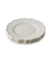 Certified International Isabella Crackle Melamine 4-Pc. Salad Plates, Service For 4