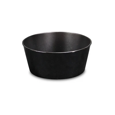 10" Red Recycled Plastic Indoor Outdoor Round Pot Planter