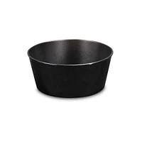 10" Red Recycled Plastic Indoor Outdoor Round Pot Planter