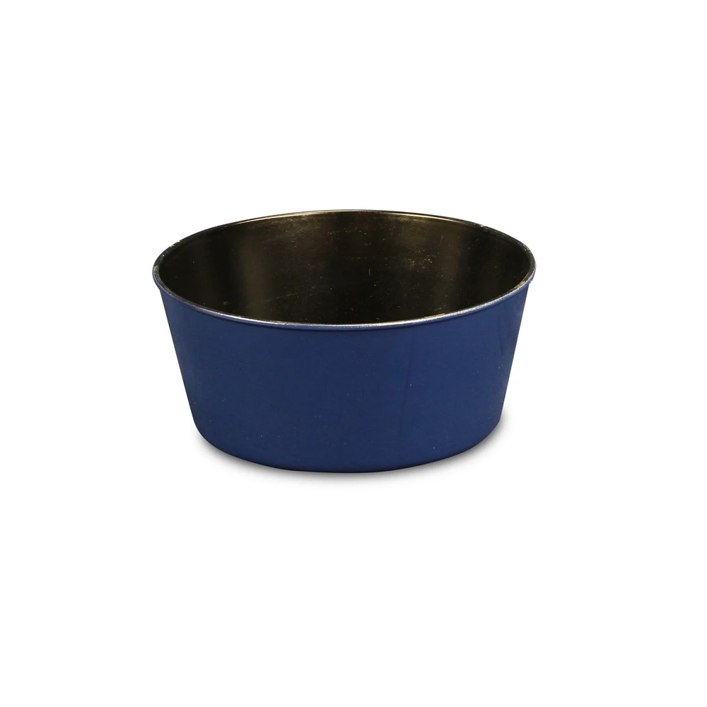 10" Red Recycled Plastic Indoor Outdoor Round Pot Planter