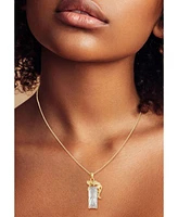 Rachel Zoe Gold Plated Panther Pendant Necklace