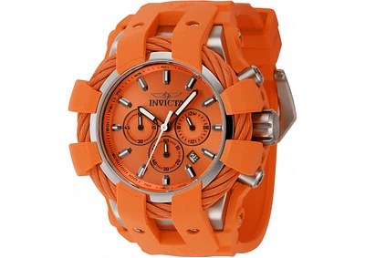 Invicta Men's 45167 Bolt Quartz Chronograph Orange Dial Watch