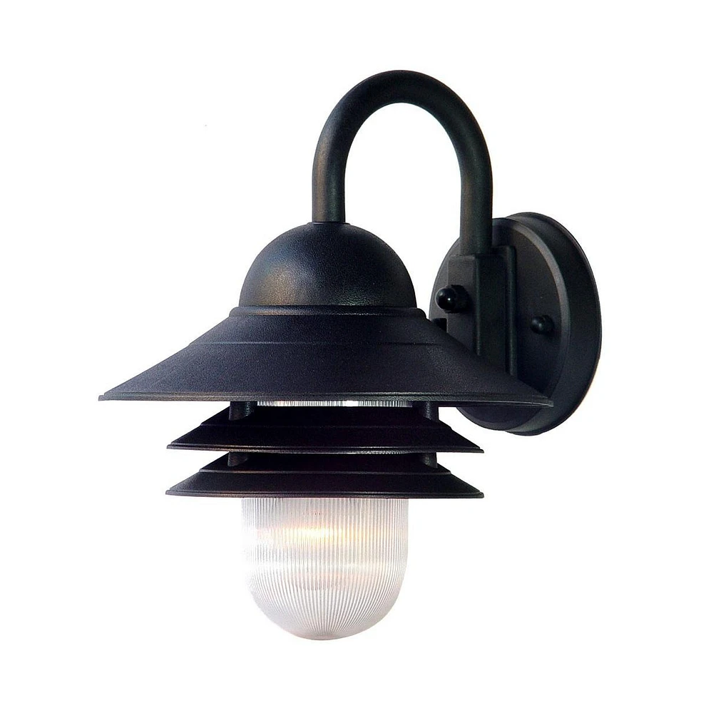 Outdoor Wall Light with Three-Tier Lamp Shade – Stylish Lighting for Exterior Spaces