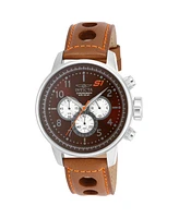 Invicta Men's 16015 S1 Rally Quartz Multifunction Brown Dial Watch