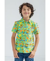 SpongeBob SquarePants Boys Button Down Dress Shirt