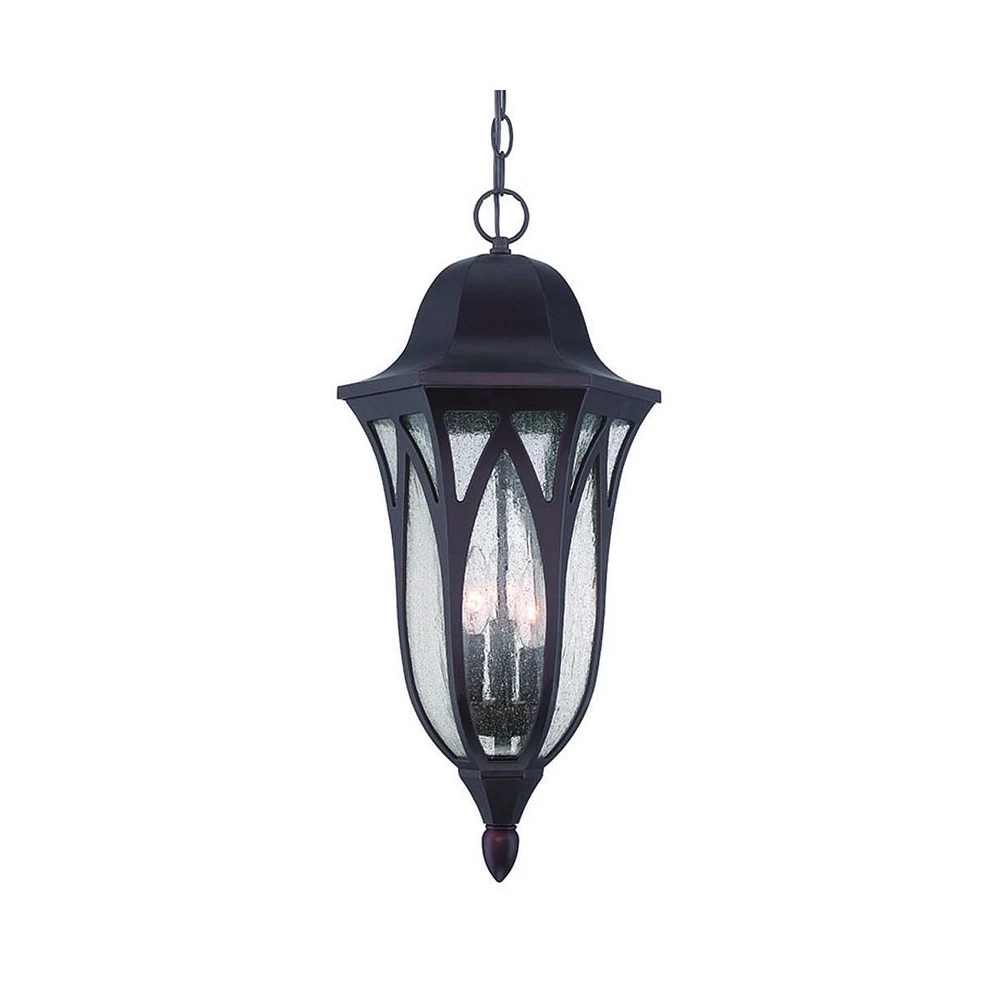 Geometric Glass Ceiling Light Sleek Hanging Fixture for Indoor Use