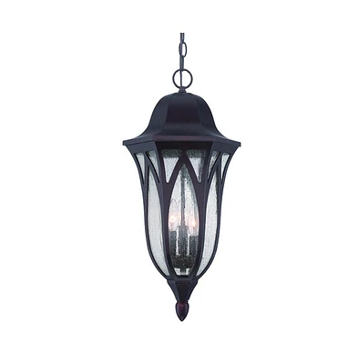 Geometric Glass Ceiling Light Sleek Hanging Fixture for Indoor Use