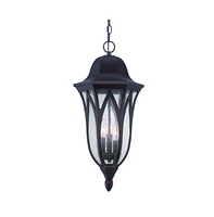 Geometric Glass Ceiling Light Sleek Hanging Fixture for Indoor Use