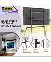 ProMounts Premium Easel Tv Stand Mount for 42"-84" TVs and Holds Up to 99 Lbs