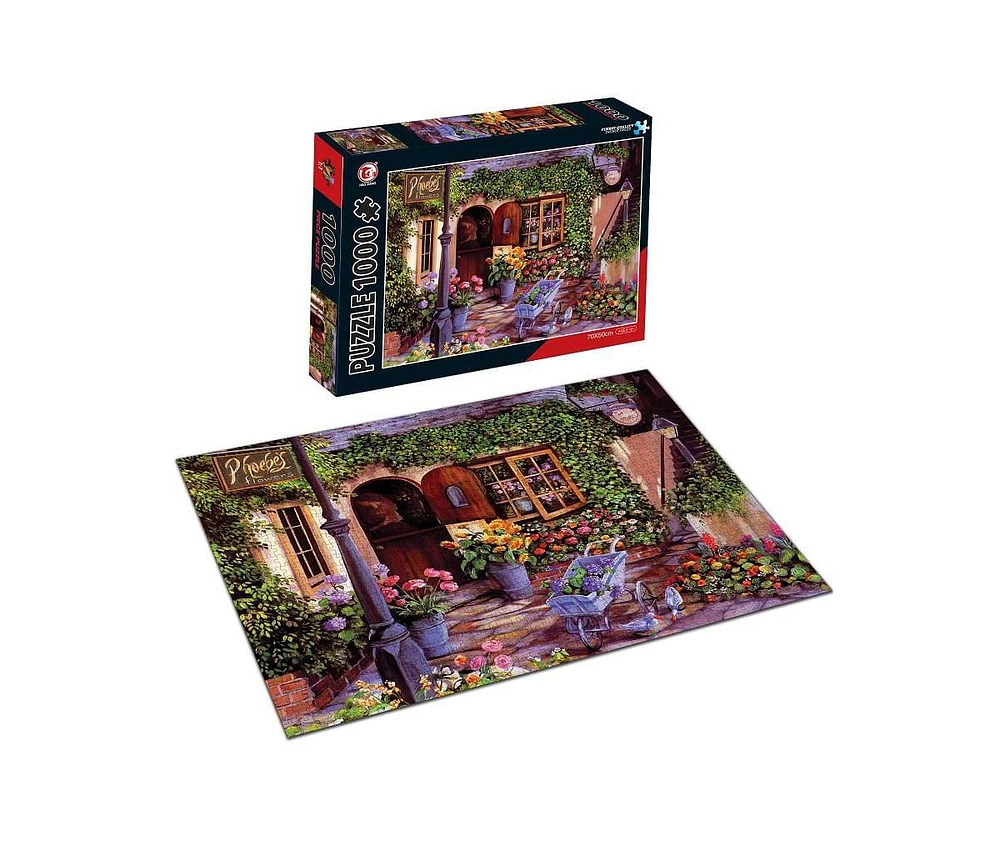 Phoebes Flowers 1000 Piece Jigsaw Puzzle