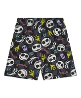 Nightmare Before Christmas Boys Disney Mickey Mouse French Terry Sweatshirt and Shorts