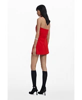 Desigual Women's Short dress with zipper and lapel