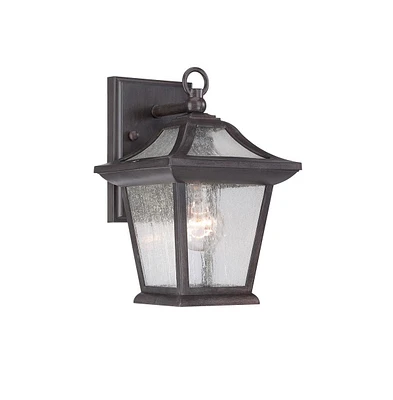 Antique Bronze Birdhouse Shape Outdoor Wall Light