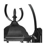 Adjustable Swing Arm Lantern Wall Light for Indoor and Outdoor Use