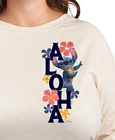 Hybrid Apparel Plus Lilo Stitch Live Action Aloha Graphic Pullover
