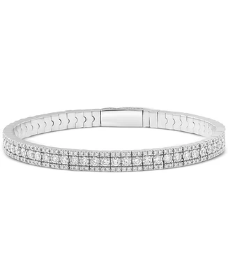 Effy Diamond Bangle Bracelet (2-5/8 ct. t.w.) in 14k White Gold
