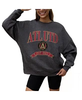 Gameday Couture Women's Charcoal Atlanta United Fc Seal The Deal Pullover Sweatshirt