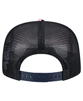 New Era Men's Navy Houston Texans Adventure Pattern Golfer Snapback Hat