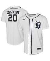 Nike Big Boys and Girls Spencer Torkelson White Detroit Tigers Home Replica Player Jersey