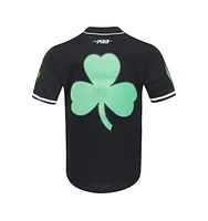 Pro Standard Men's Black Boston Celtics 2024/25 City Edition Mesh Baseball Jersey